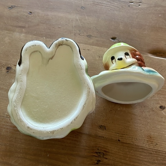 Vintage Hand Painted Clown Cookie Jar - Picture 3 of 16